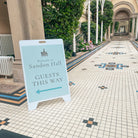Custom Business A Board – Personalised Pavement Sign with Logo